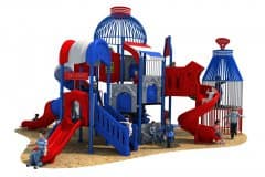 天空小屋户外滑梯 HD-HBS