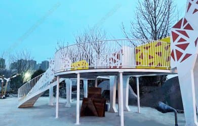 河南商丘市长颈鹿项目案例
