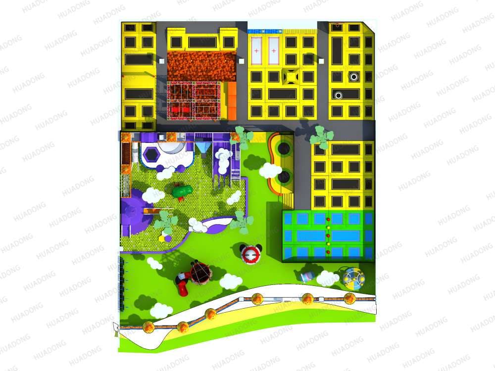 蹦床乐园 HD-SBC023