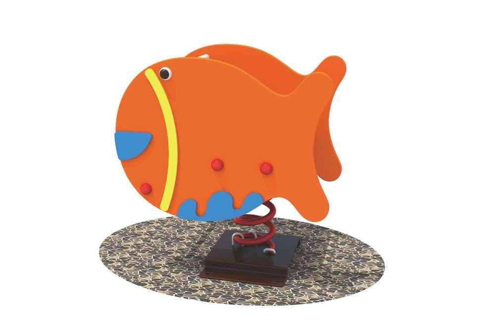 弹簧摇摇乐 金鱼摇摇