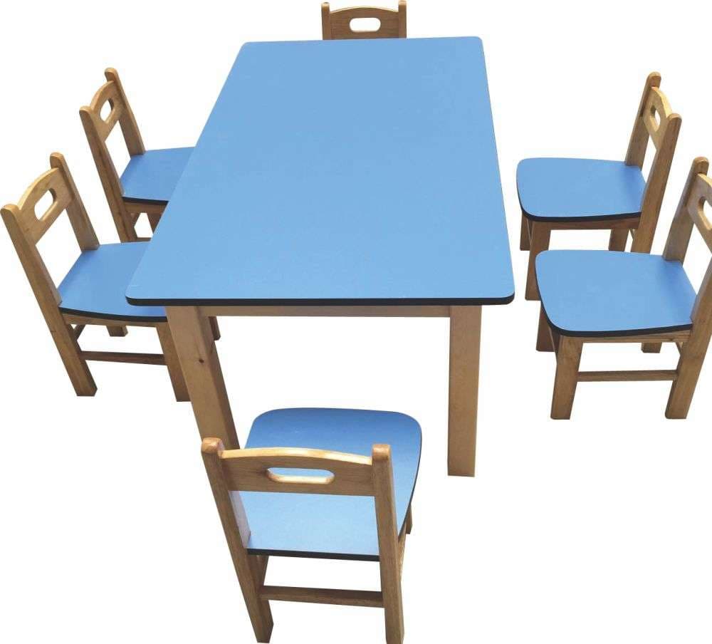 幼儿园桌椅 防火板长